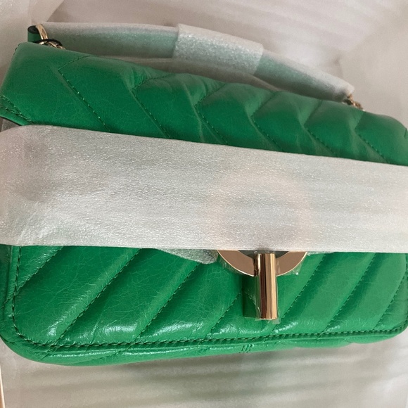 Smooth leather Yza bag from Sandro - Picture 7 of 8